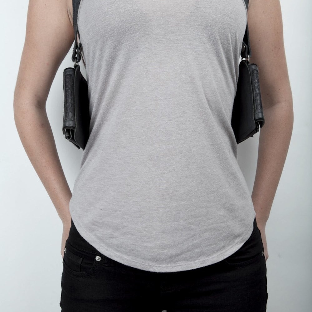 BRAND NEW  leather shoulder holster